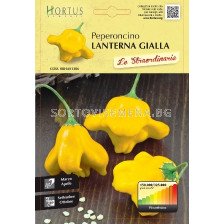 Семена Люти чушки Жълти камбанки (Peperoncino Laterna Gialla)