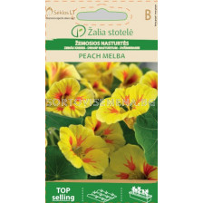 Семена Латинки / NASTURTIUM PEACH MELBA / 'SK -1 оп
