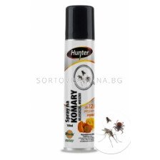 Репелент срещу комари, кърлежи и мухи Hunter - 90 мл