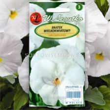 Семена Теменужка / Viola x wittrockiana Firnenschnee white-cream/ 'LG -1 оп