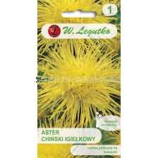 СЕМЕНА АСТРА ЖЪЛТА Callistephus chinensis Needle yellow - ЛГ 