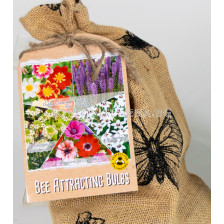 Торбичка от пролетни луковици микс привличащи пчели / Bee Mixture in Green Hessian bag /  1 оп ( 50 бр )