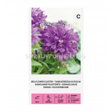 СК СЕМЕНА КАМПАНУЛА  BELLFLOWER CLUSTER, PERENNIAL,BLUE 