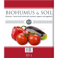 СК БИОХУМУС ДОМАТИ 10Л  BIOHUMUS-BASED EARTH MIXTURE  FOR TOMAT.