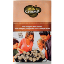 Комплект за отглеждане на кафяви гъби Mini champ - 3 литра