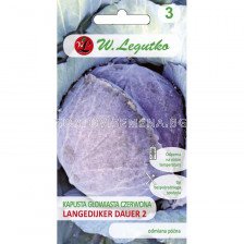 Червено зеле Langedijker Dauer 2 - Cabbage Red (2.00g)