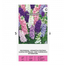 ДЕЛФИНИУМ ROCKET LARKSPUR, MIX - 'SK - 1г