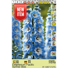 Делфиниум Summer Skies/ Delphinum Pacific - 1 брой