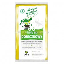 ВАКО Жълти лепливи листове малки (14см x 7см) за саксии - 10 бр.- ECO Yellow Adhesive Plates 