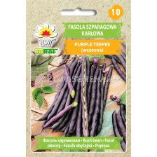 СЕМЕНА ФАСУЛ АСПЕРЖОВ ЛИЛАВ/ Fasola szparagowa karl. Purple Teepee - 30Г - ТОРАФ