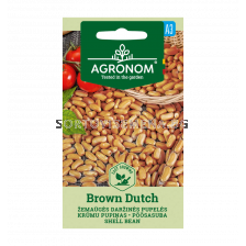 СК СЕМЕНА ФАСУЛ НИСЪК FRENCH BEAN DWARF, BROWN DUTCH - 8 г