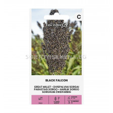 СЕМЕНА СОРГО ДВУЦВЕТНО ЧЕРЕН ОРЕЛ GREAT MILLET I BLACK FALCON - СК 