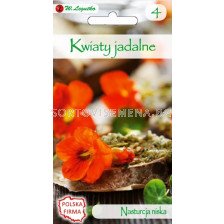 ЛГ ЯДЛИВА ЛАТИНКА МИКС Kwiaty jadalne - Nasturcja niska poj. Tom Thumb mieszanka