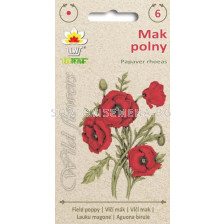 ТОРАФ МАК КИЧЕСТ ЧЕРВЕН WILD FLOWER Mak polny czerwony |Papaver rhoeas  