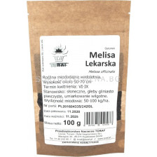 ТОРАФ МАТОЧИНА 100Г Melisa lekarska | Melissa officinalis 