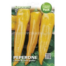 Семена пипер Жълт Рог`SG  - pepper Yellow horn
