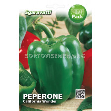Семена пипер Калифорнийско Чудо (зелен)`SG - pepper California Wonder (green)`SG 