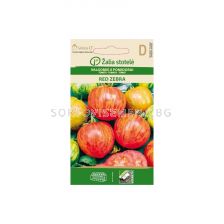 Семена домати Червена зебра (TOMATO RED ZEBRA) 'SK - 0,1 г