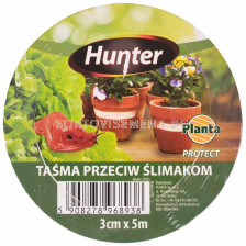 ХЪНТЪР Медна лента против охлюви 3см х5м  Hunter Tasma miedziowana przeciw slimakom 3cm x5m  