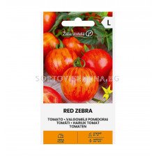 СК СЕМЕНА ДОМАТИ ЗЕБРА  Х TOMATO, RED ZEBRA H/ - 10 семена
