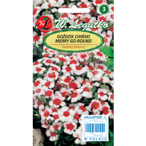 Семена Китайски карамфил Мери Гоу /Dianthus chinensis Merry Go-Round /LG 1 оп 