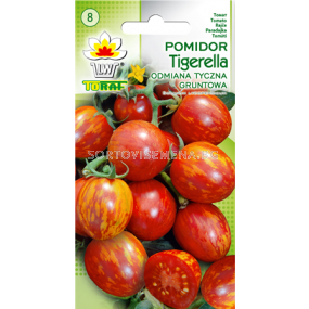 Семена домати чери Тигерела - 0.5г - tomato cherry Tigerella - 0.5g