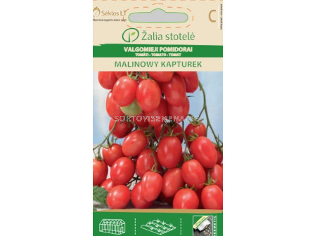 Семена домати (TOMATO) MALINOWY KAPTUREK 'SK - 0,1 г