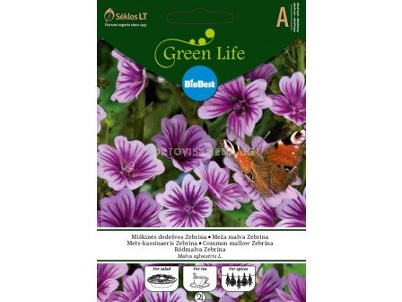 Горски слез Зебрина /COMMON MALLOW, ZEBRINA/ SK - 0,5 г 