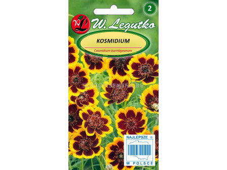 Семена Космидия жълто и махагон / Cosmidium burridgeanum /LG 1 оп 