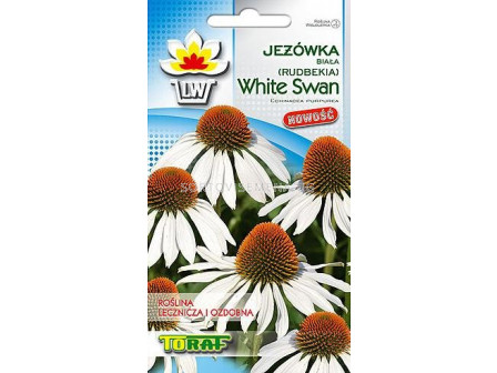 Семена ехинацея бяла /Jeżówka biała White Swan/ TF - 1 оп