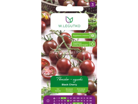 СЕМЕНА ДОМАТИ ЧЕРНО ЧЕРИ Tomato Black Cherry -  ЛГ 