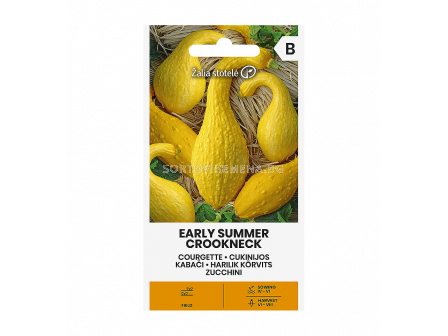 СК СЕМЕНА ТИКВА КРИВОШИЙКА - SQUASH, EARLY SUMMER CROOKNECK 