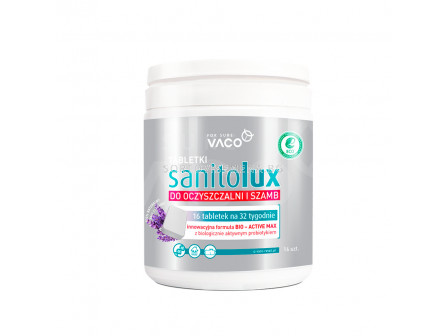 ВАКО ЕКО биоактиватор за пречиствателни станции и септични ями SanitoLUX на таблетки 16 бр.