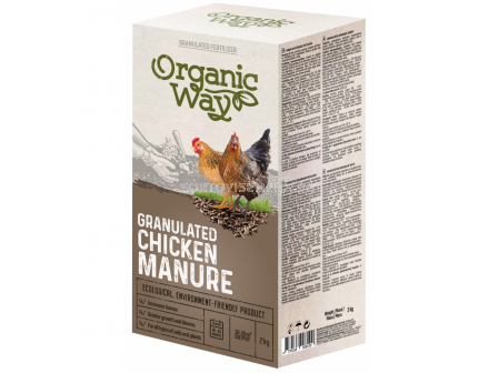 СК ТОР ГРАНУЛИРАН ПИЛЕШКИ БИО  2 КГ GRANULATED CHICKEN MANURE BIO 