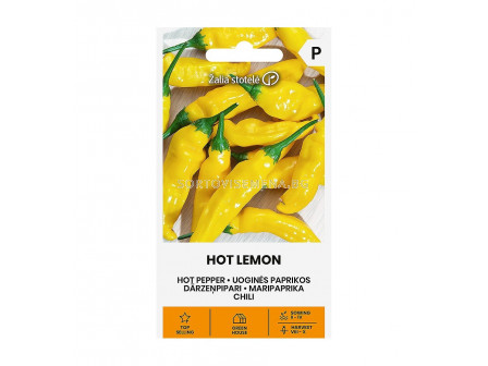 СК СЕМЕНА ЛЮТИ ЧУШКИ ЛИМОН HOT PEPPER, HOT LEMON  