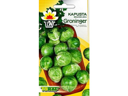 Семена Брюкселско зеле Groninger - Brussels sprouts Groninger 