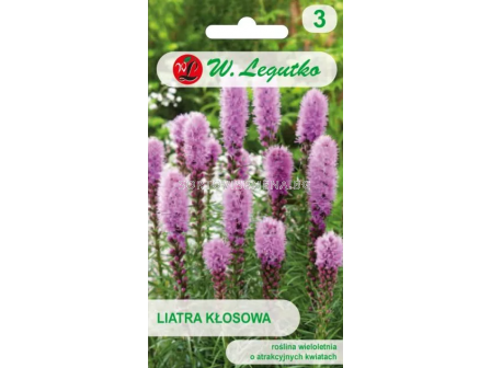 СЕМЕНА ЛИАТРИС РОЗОВ Liatris spicata pink-violet - ЛГ