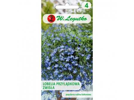 ЛГ ЛОБЕЛИЯ КАСКАДНА СИНЯ Lobelia erinus var. pendula blue  