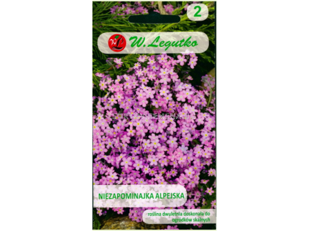 Семена Незабравка розе /Myosotis alpestris pink/ LG 1 оп