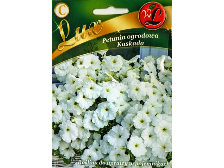 Семена Петуния каскадна - бяла LG