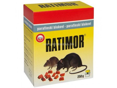 Отрова за мишки Ратимор парафиново блокче