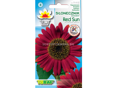 Семена Декоративен слънчоглед - Red Sun