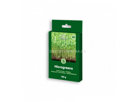 СК СЕМЕНА КРЕСОН ЗА ПОКЪЛВАНЕ (МИКРОРАСТЕНИЯ, МИКРОЗЕЛЕНИ) GARDEN CRESS - 100 г