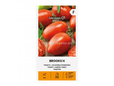 СЕМЕНА ДОМАТИ БРУКС Х TOMATO BROOKS H -  СК