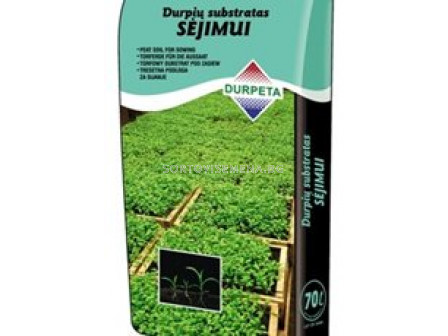 Торф за разсади и млади растения Durpeta/SuliFlor 70 л