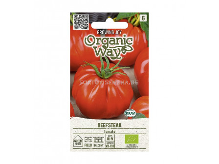 СЕМЕНА ДОМАТИ БИФСТЕК ОРГАНИК OW TOMATO BEEFSTEAK - СК