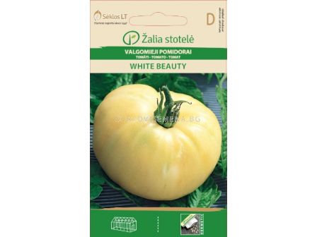 Семена домати Бяла красота (TOMATO WHITE BEAUTY) 'SK - 0,1 г