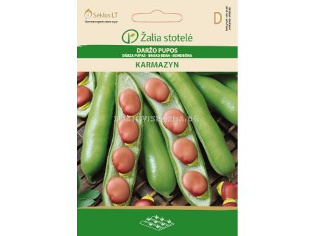 Бакла Кармазин (BROAD BEAN KARMAZYN) 'SK - 30 г - sortovisemena.bg Бакла Кармазин (BROAD BEAN KARMAZYN) 'SK - 30 г