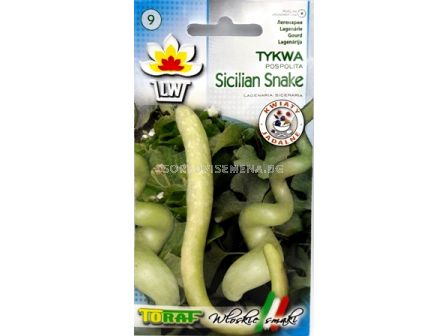 Семена декоративна тиквичка - Сицилианска змия 10 сем