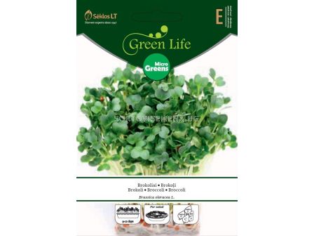 Микро растения - броколи / BROCCOLI MICRO GREENS / SK - 10 г